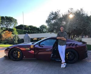 C. Ronaldo new sports car