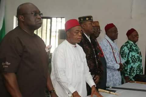 Press Release between Abia Leaders and Nigerian Army