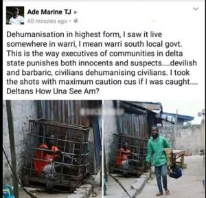 Dehumanization in Warri South Delta State 