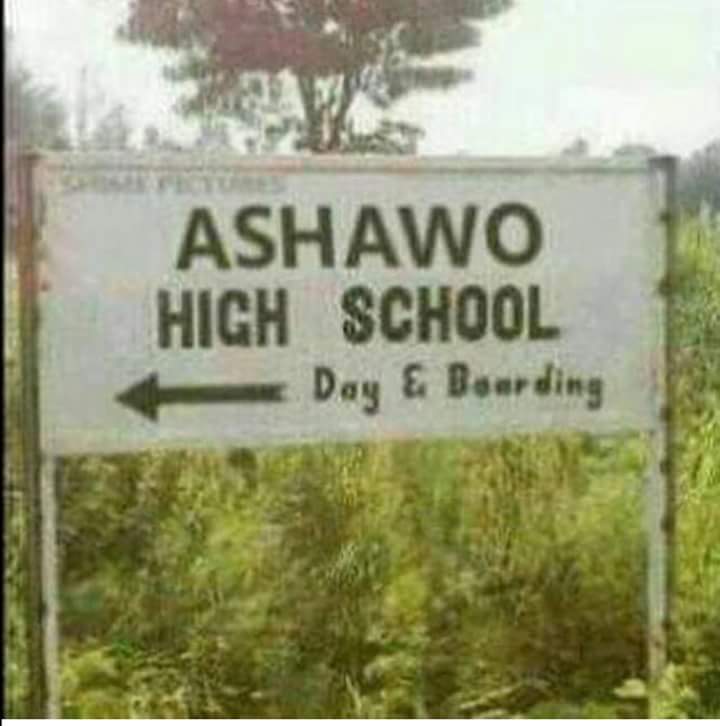 Ashawo High School college