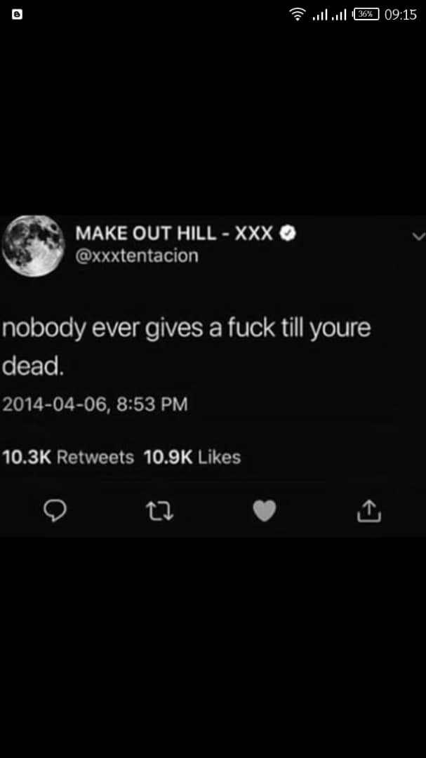 Checkout Late American Rapper Xxxtentacions Tweet About Death Some 